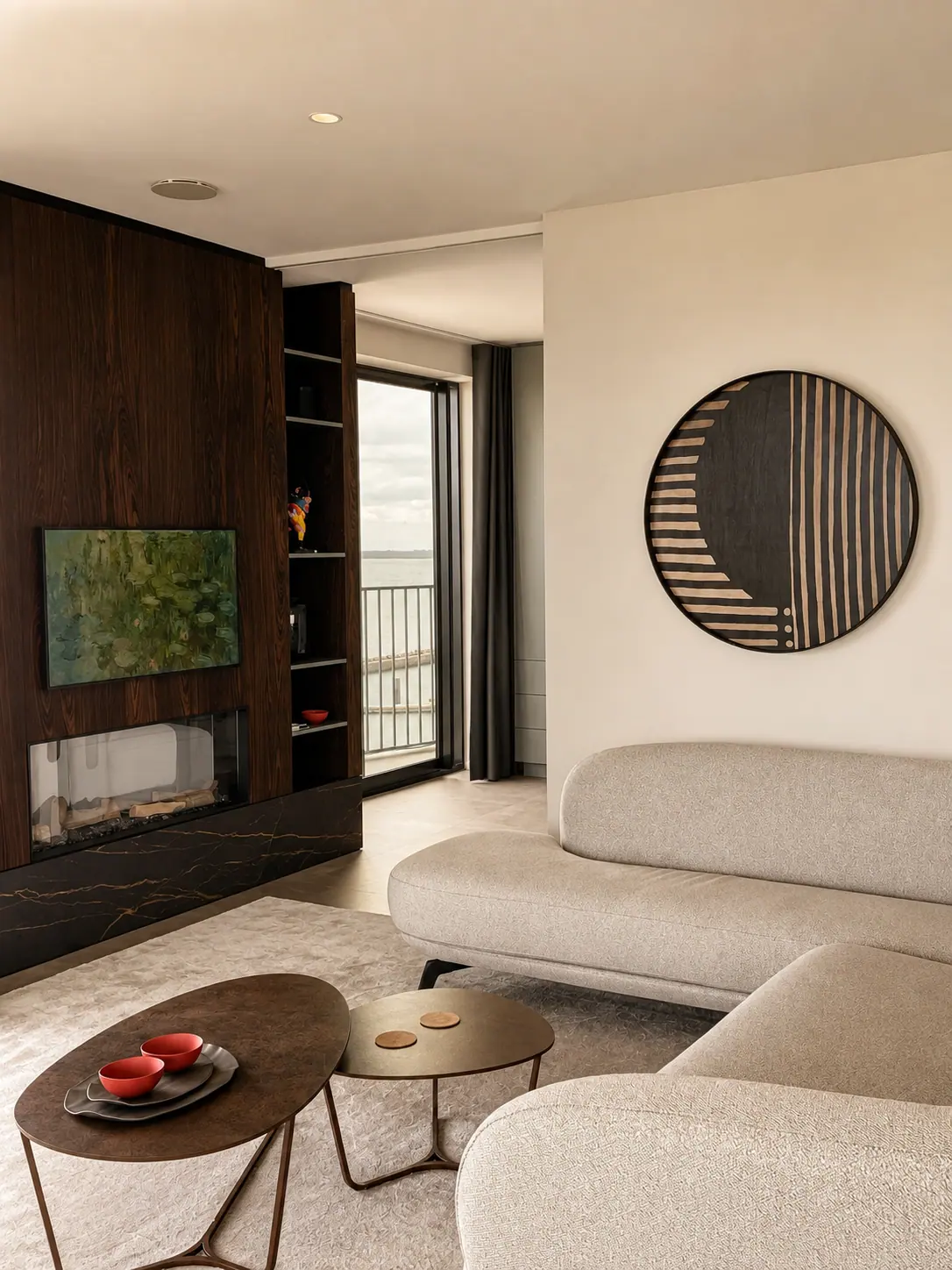 Projectbeeld, appartement met zeezicht