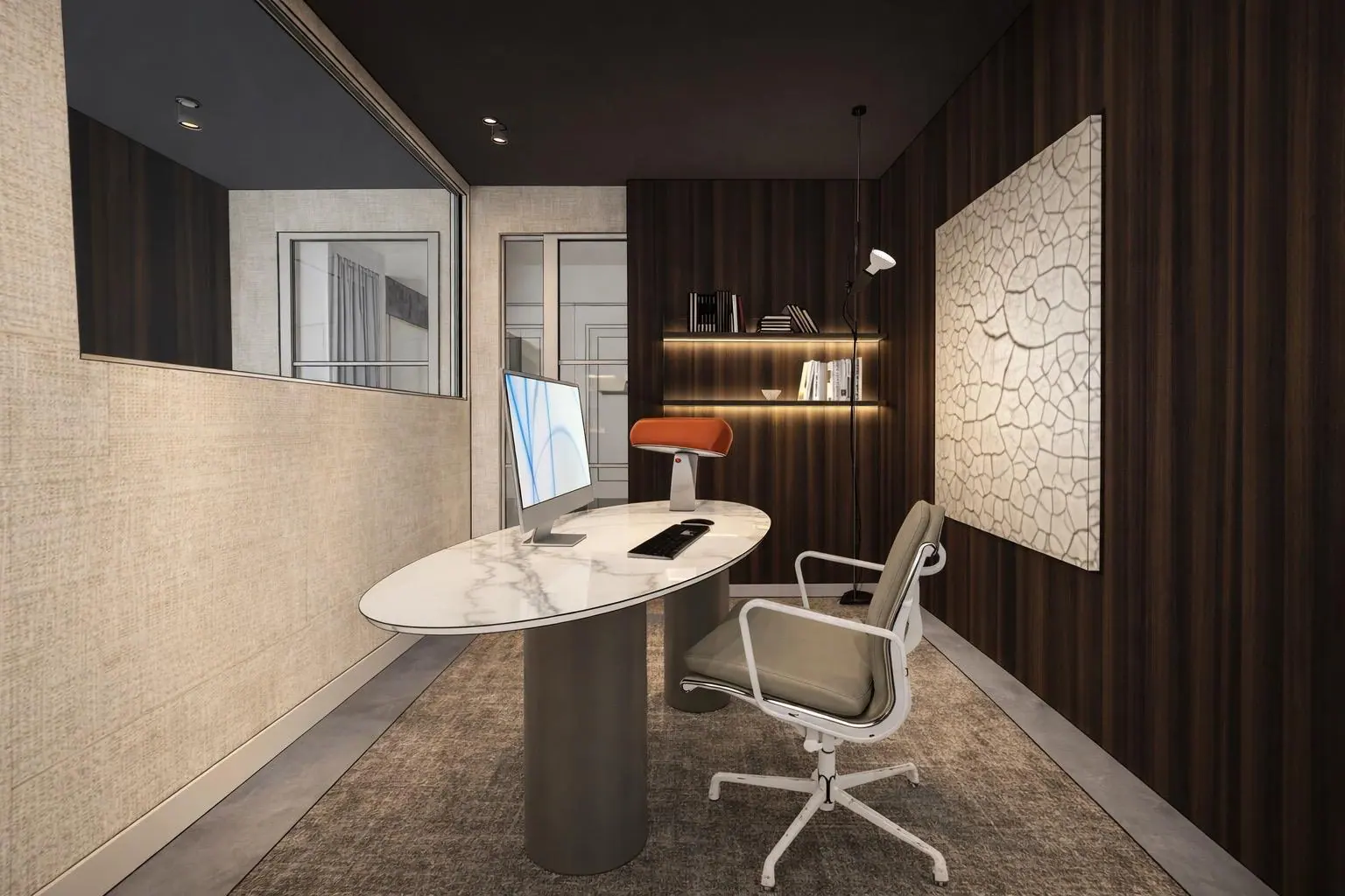 3D-visualisatie van het ontwerp 2, samuel studio
