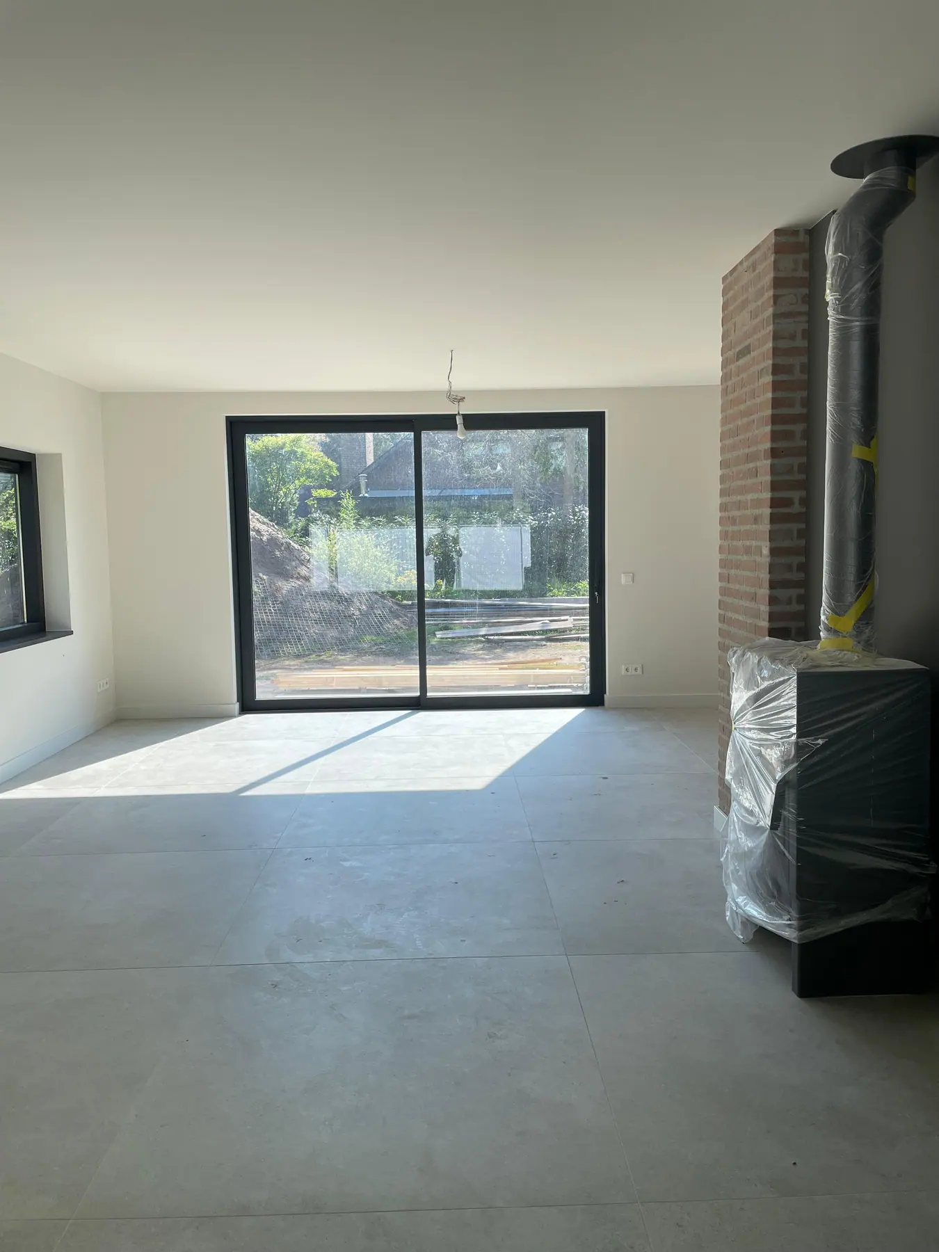 Tijdens de uitvoering 6, woonhuis met tuinkamer