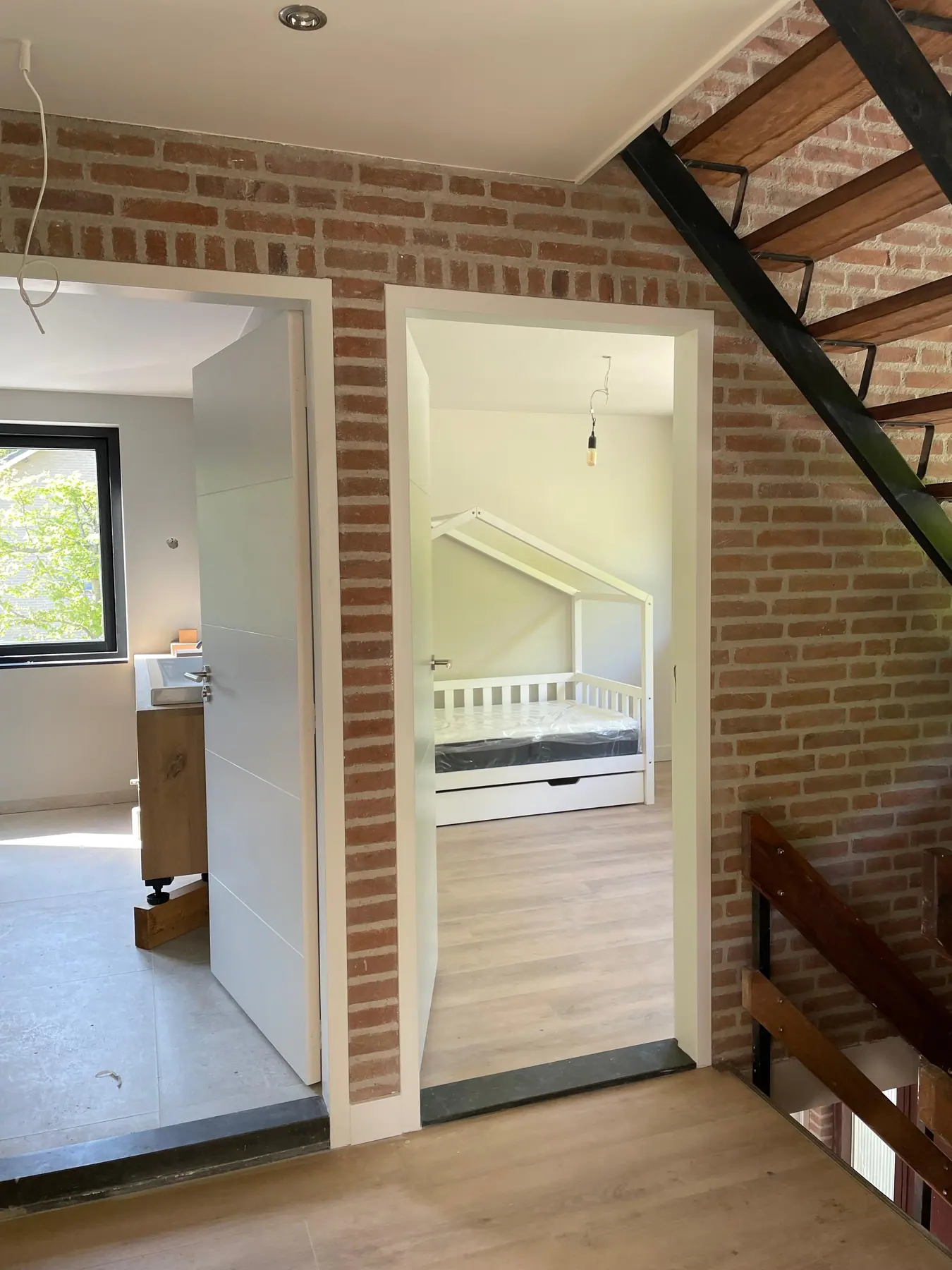 Tijdens de uitvoering 8, woonhuis met tuinkamer