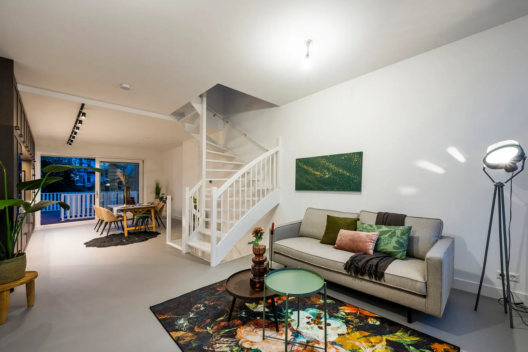 Situatie voor de verbouwing 2, restyling, kleur en behang