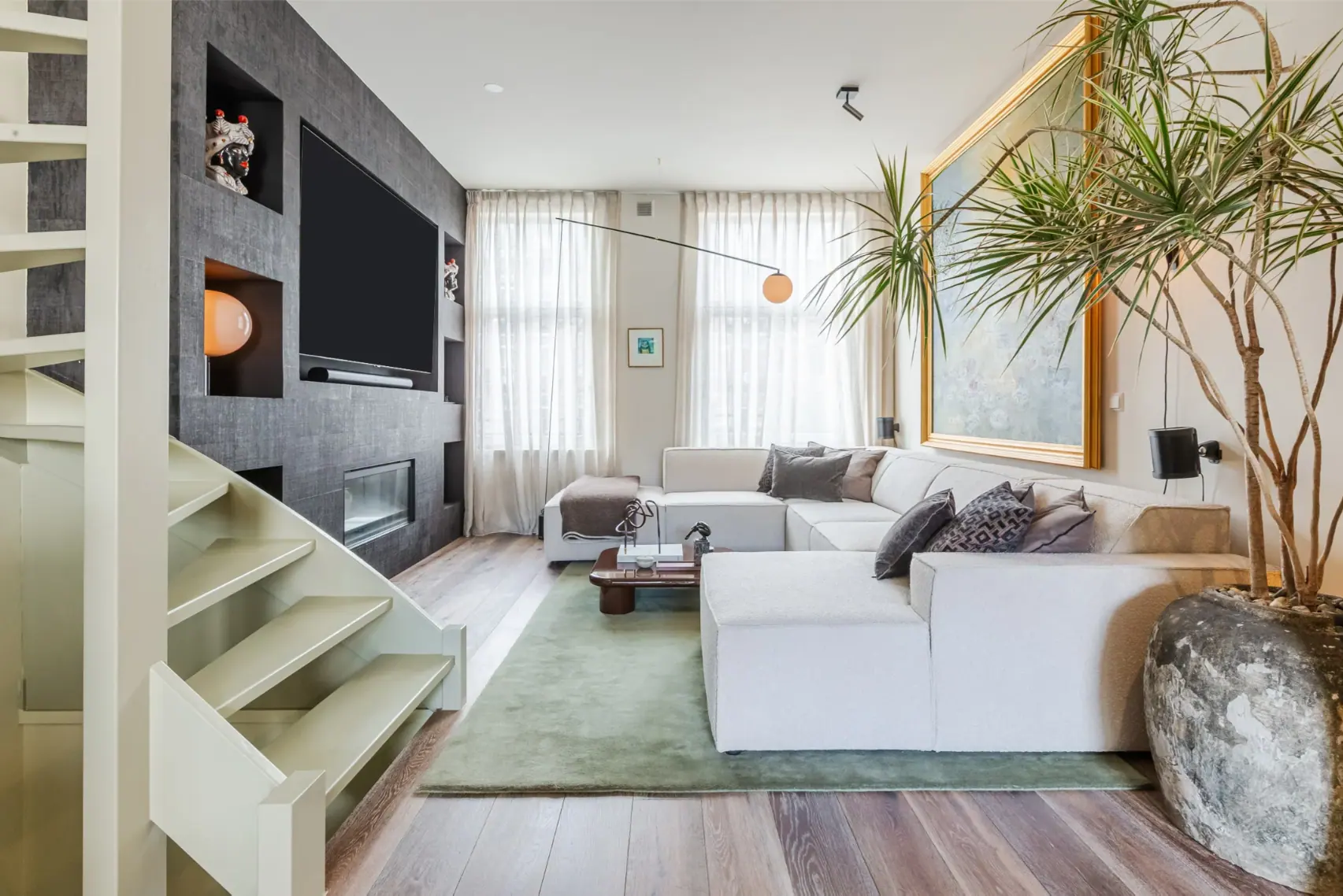 Opgeleverd resultaat 7, restyling, kleur en behang